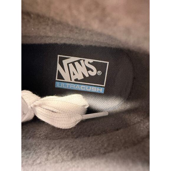 VANS Sk8-Hi MTE-1 Mens Sz 8.5 Black White Suede Waterproof Hiking Shoes Boots - Picture 8 of 10